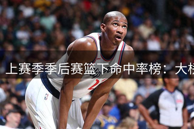 上赛季季后赛篮下命中率榜：大桥第一 切特第二 莫布里第三
